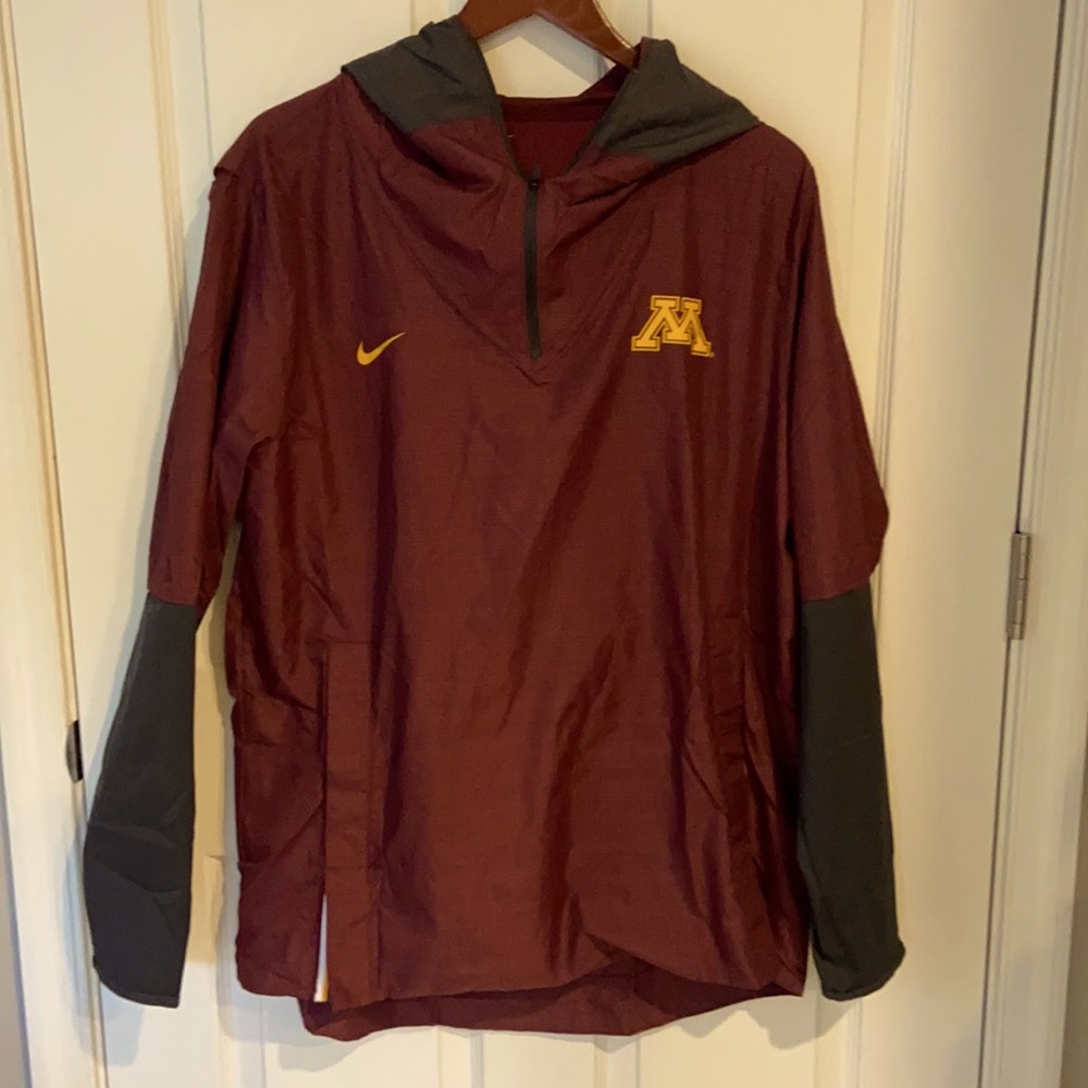 NWT University of Minnesota Official 1/4 Zip Repel Jacket